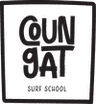 Logo Coungat Surf School