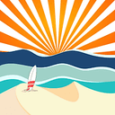 Logo Sunset Surf School
